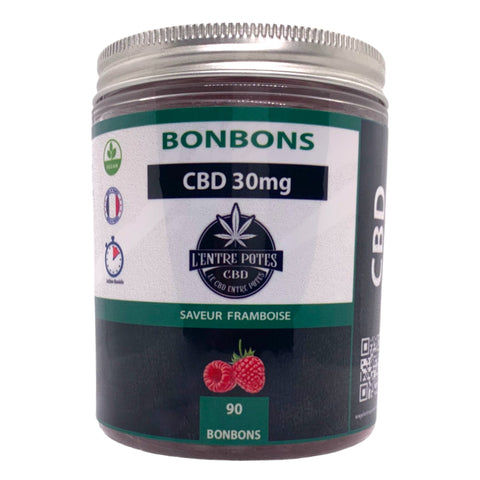 bonbon_CBD_framboise_30mg-lentre potes cbd